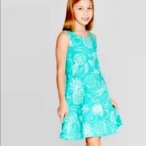 Cat & Jack Fruit Sundress in Turquoise